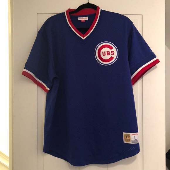 Mitchell & Ness Other - Mitchell & Ness Mesh BP Cubs Jersey